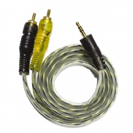Cable de 2 RCA a 1 plug 3.5mm 90cm – ARCA090F